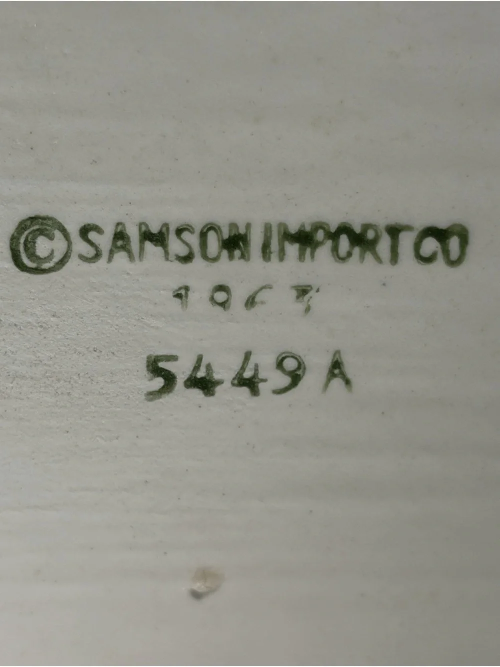 Vintage Samson Import Co. 1967 Baby Scale Planter 5449A Kitschy Nursery NO Chips